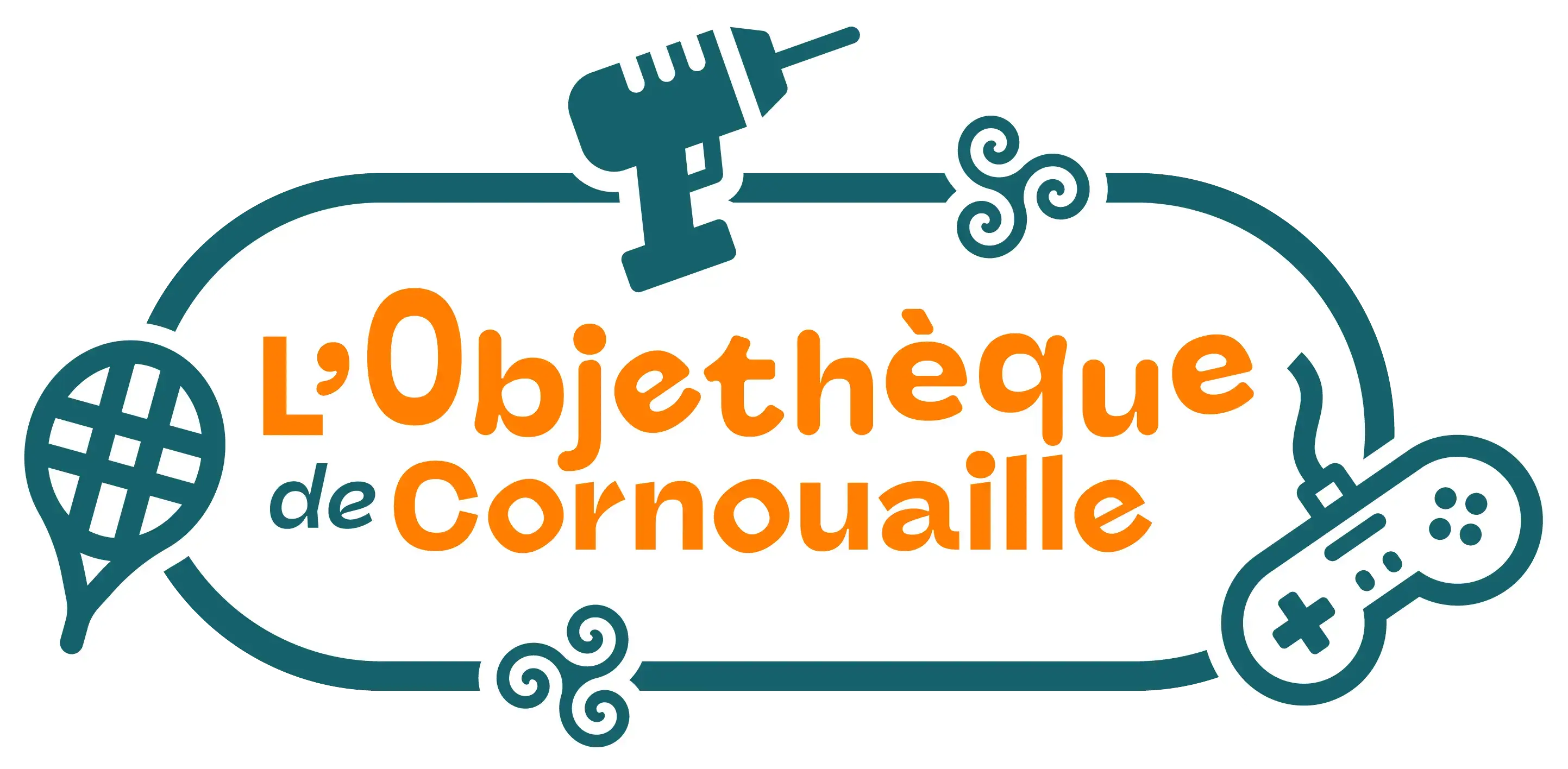 logo de l'objetheque de Cornouaille